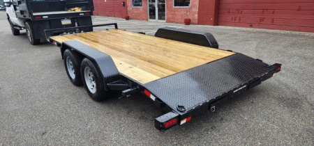New 7 x 16 (14+2) Sure-Trac C-Channel Car Hauler Trailer 7k