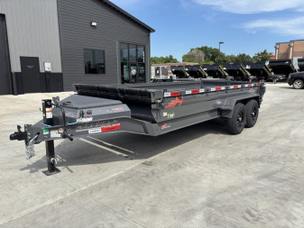 New NEW 2025 Horizon 14’x83”X24” LZ7 Dump Trailer 2-7000 lb axles = 14K