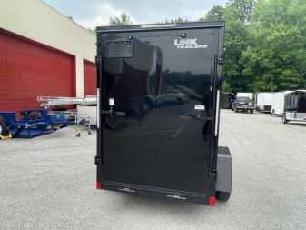New 5 x 8 Look Element SE V-Nose Cargo 3k w/side door