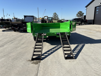 New NEW 2025 Horizon 14’x83”X24” LZ7 Dump Trailer 2-7000 lb axles = 14K