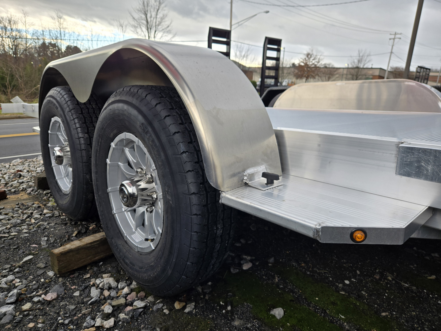 New 7' x 18' Aluma HD Tilt Bed Auto/Utility Trailer, 10k GVWR