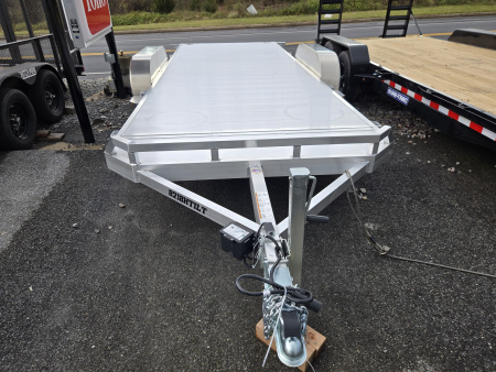 New 7' x 18' Aluma HD Tilt Bed Auto/Utility Trailer, 10k GVWR