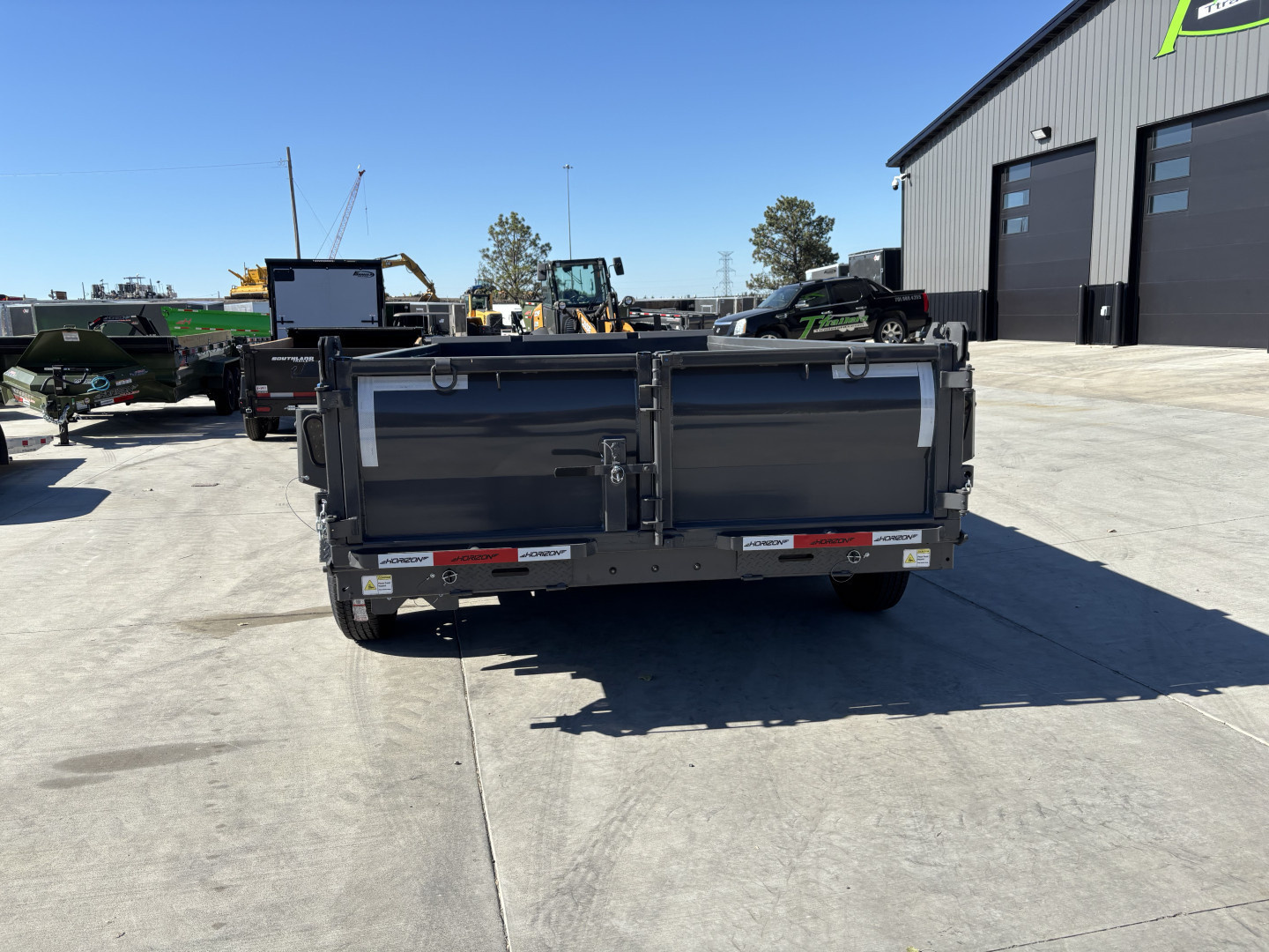 New NEW 2025 Horizon 14’x83”X24” LZ7 Dump Trailer 2-7000 lb axles = 14K