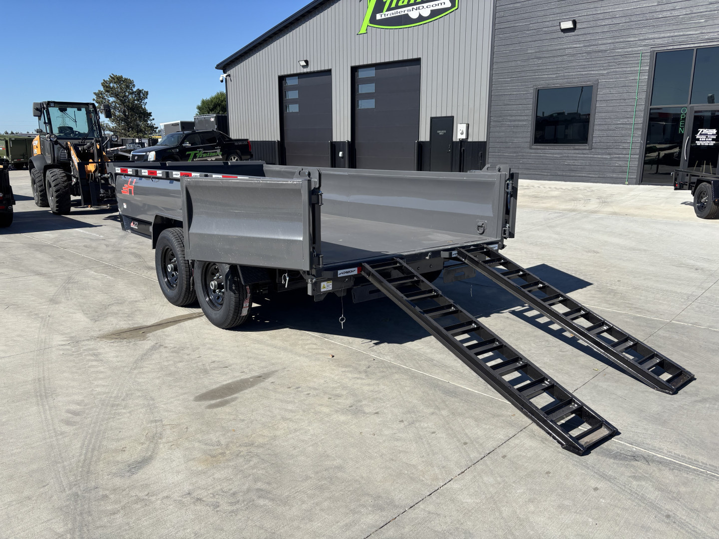 New NEW 2025 Horizon 14’x83”X24” LZ7 Dump Trailer 2-7000 lb axles = 14K