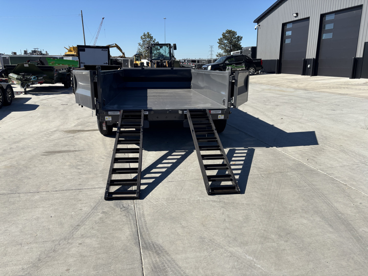 New NEW 2025 Horizon 14’x83”X24” LZ7 Dump Trailer 2-7000 lb axles = 14K