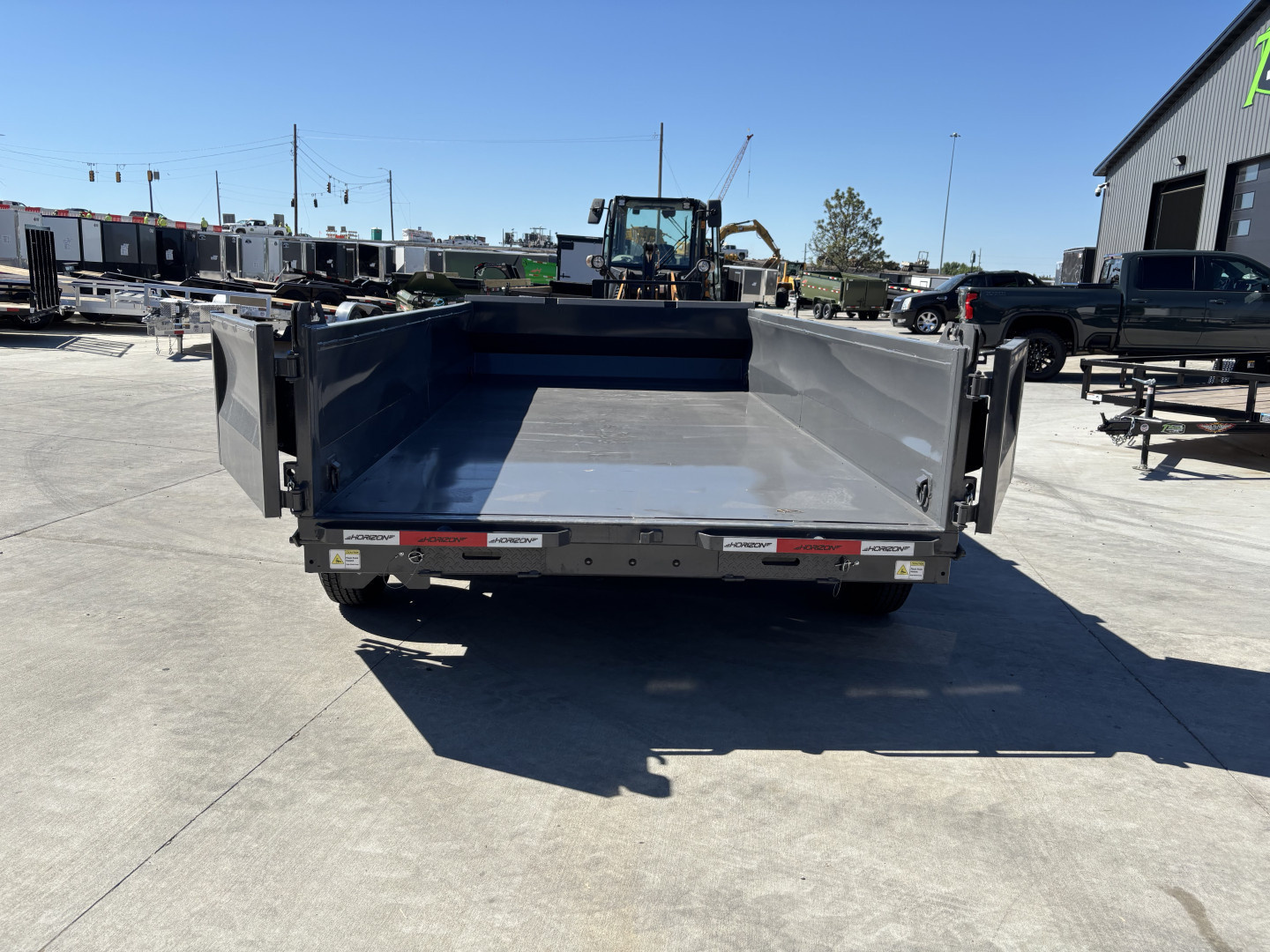 New NEW 2025 Horizon 14’x83”X24” LZ7 Dump Trailer 2-7000 lb axles = 14K