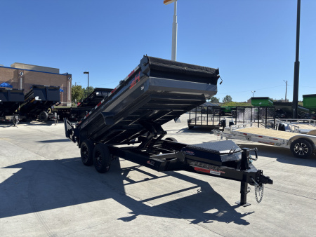 New NEW 2025 Horizon 14’x83”X24” LZ7 Dump Trailer 2-7000 lb axles = 14K