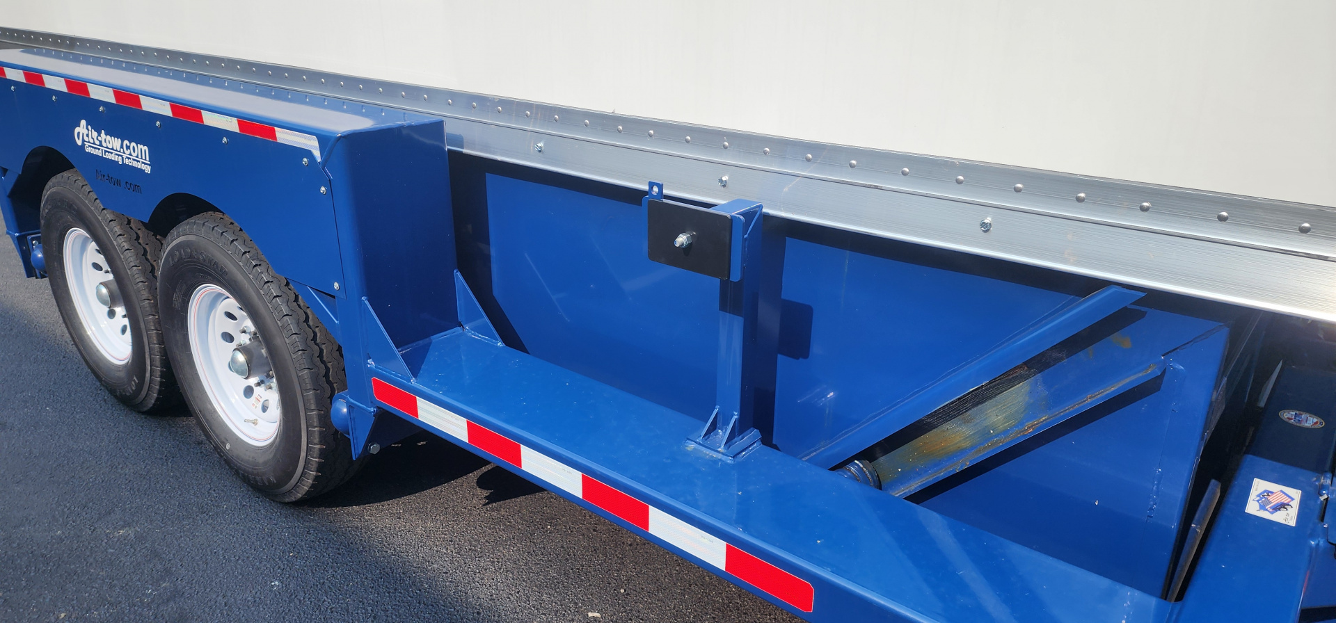 New 6'3" x 15'9" Air-Tow E16-XL Enclosed Drop Deck Equipment Trailer 14.7k
