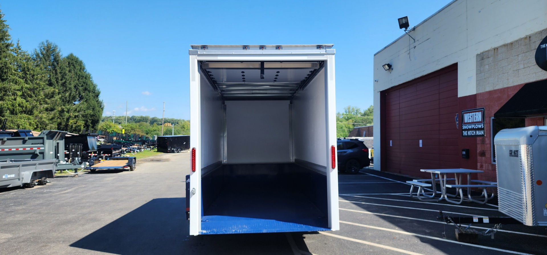 New 6'3" x 15'9" Air-Tow E16-XL Enclosed Drop Deck Equipment Trailer 14.7k