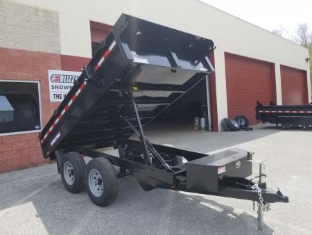 New 6 x 10 Sure-Trac Deckover Dump Trailer 10k