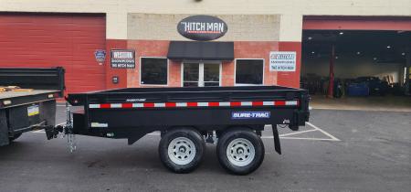New 6 x 10 Sure-Trac Deckover Dump Trailer 10k