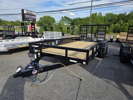 New 7 X 16 Sure-Trac HD Tube Top Utility Landscape, 10k GVWR