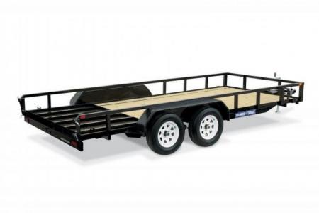 New 7 X 16 Sure-Trac HD Tube Top Utility Landscape, 10k GVWR