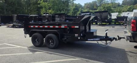New 6 x 10 Sure-Trac Low-Pro Single Ram Dump Trailer 10k
