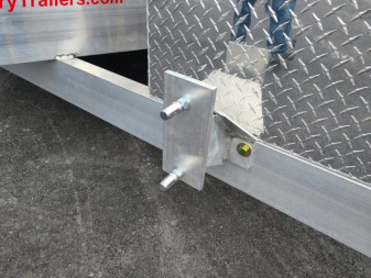 New 7 x 14 High Country HD Aluminum Dump Trailer, 14K GVWR  ***Includes 24" Sides, 7k Drop Axles, 8k Ramp Kit, Tarp Kit, Spare Mount, D-Rings