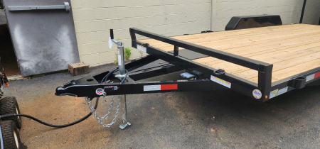 New 7 x 18 (16+2) SURE-TRAC Car Hauler Trailer 7K
