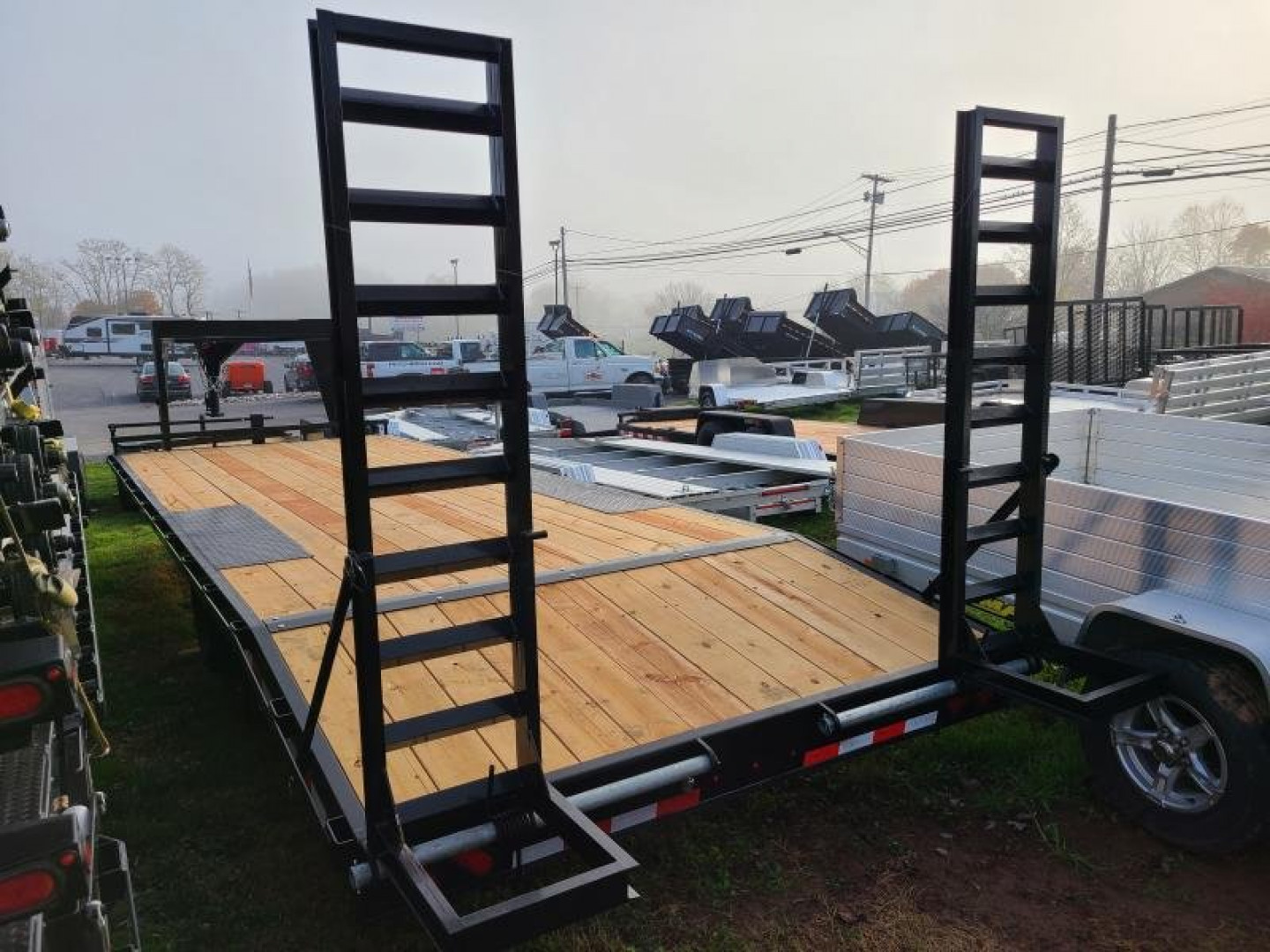 New 8.5 x 24 B-Wise Gooseneck Deckover Equipment Trailer 14K