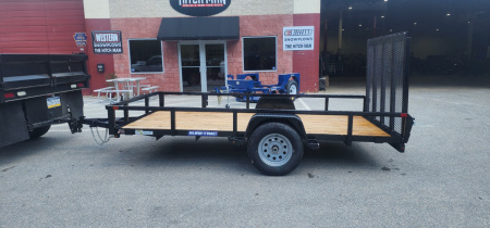 New 6 x 12 Sure-Trac Tube Top Utility Trailer 3k