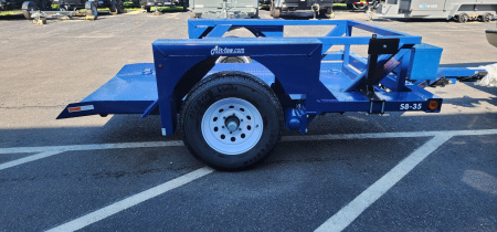 New 4'4" x 8' 6" Air Tow S8-35 Equipment Trailer 5.1k
