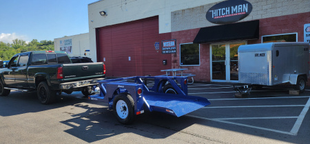 New 4'4" x 8' 6" Air Tow S8-35 Equipment Trailer 5.1k