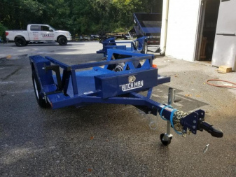 New 4'4  x 8' 6  Air Tow S8-35 Equipment Trailer 5.1k