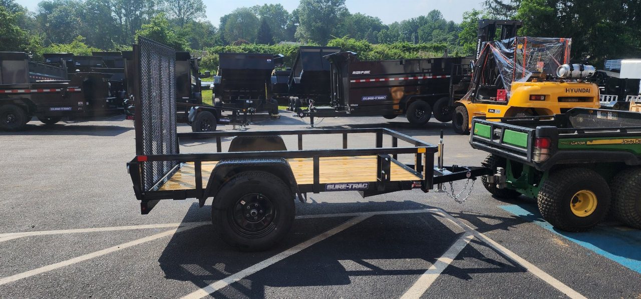 New 5 x 8 Sure-Trac Tube Top Utility Trailer 3k
