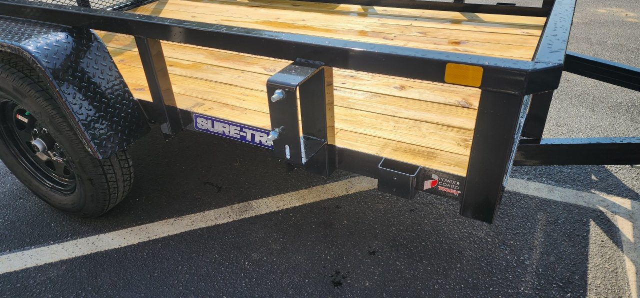 New 5 x 8 Sure-Trac Tube Top Utility Trailer 3k