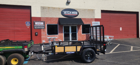 New 5 x 8 Sure-Trac Tube Top Utility Trailer  3k