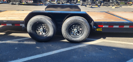 New 7 x 22 (16+6) Big Tex 14TL Tilt Equipment Trailer 14k**REMOVABLE FENDERS