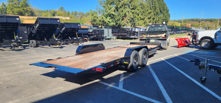 New 7 x 22 (16+6) Big Tex 14TL Tilt Equipment Trailer 14k**REMOVABLE FENDERS
