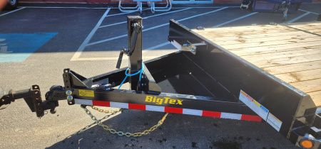 New 7 x 22 (16+6) Big Tex 14TL Tilt Equipment Trailer 14k**REMOVABLE FENDERS