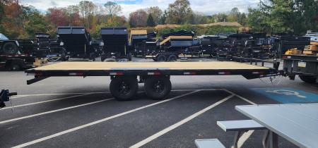 New 8.5 x 18 Sure-Trac Low Profile Flat Deck Deckover 10k