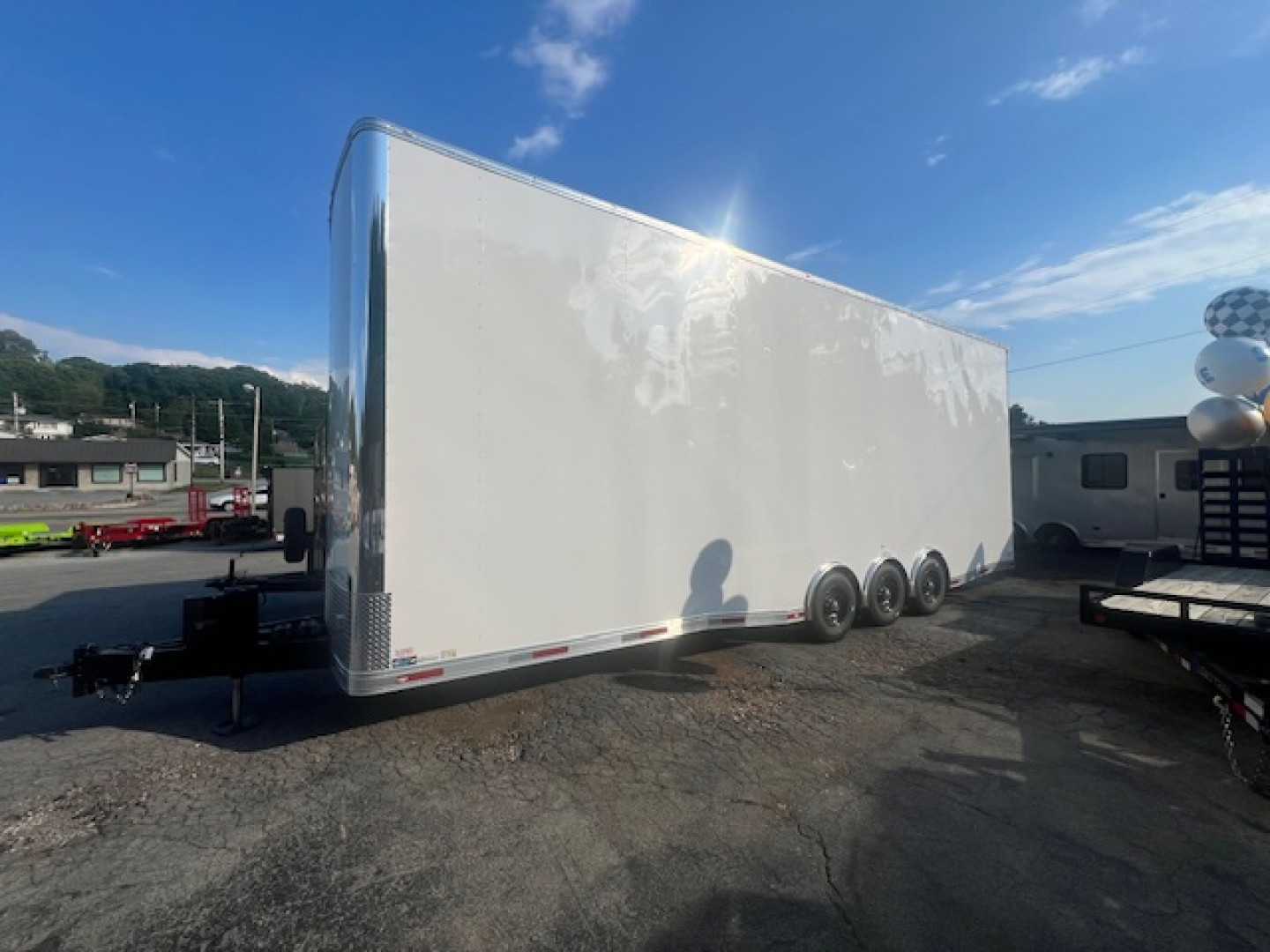New 2025 Outlaw Trailers 8.5' x 30' Stacker Race Trailer Cargo / Enclosed Trailer