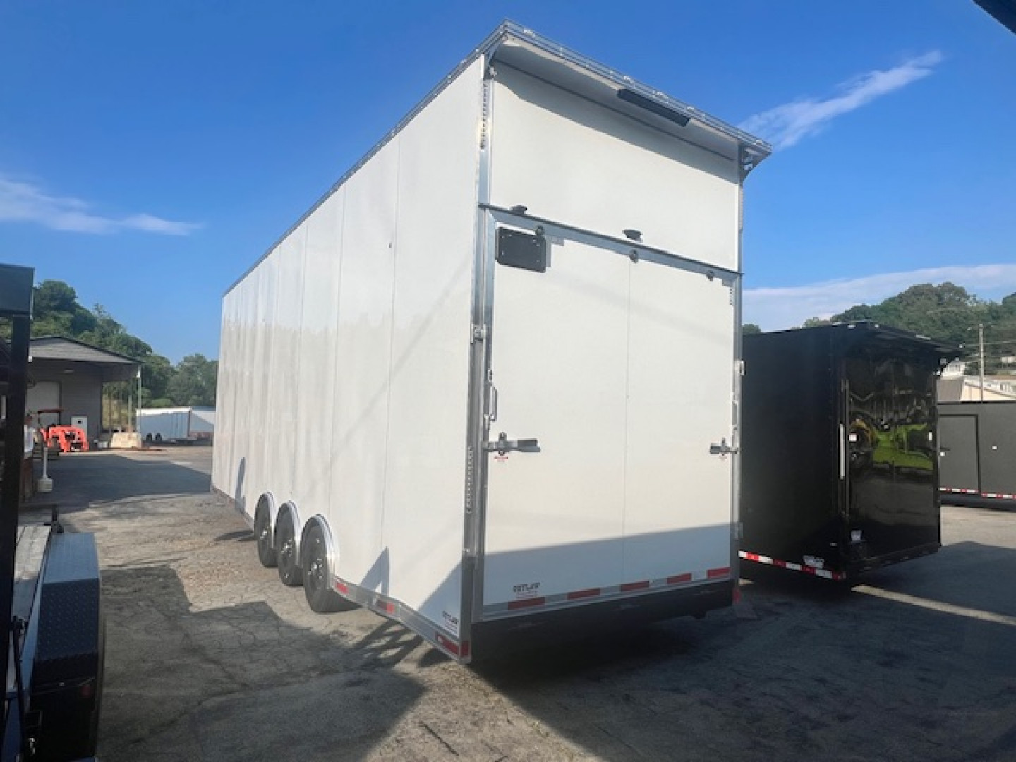 New 2025 Outlaw Trailers 8.5' x 30' Stacker Race Trailer Cargo / Enclosed Trailer