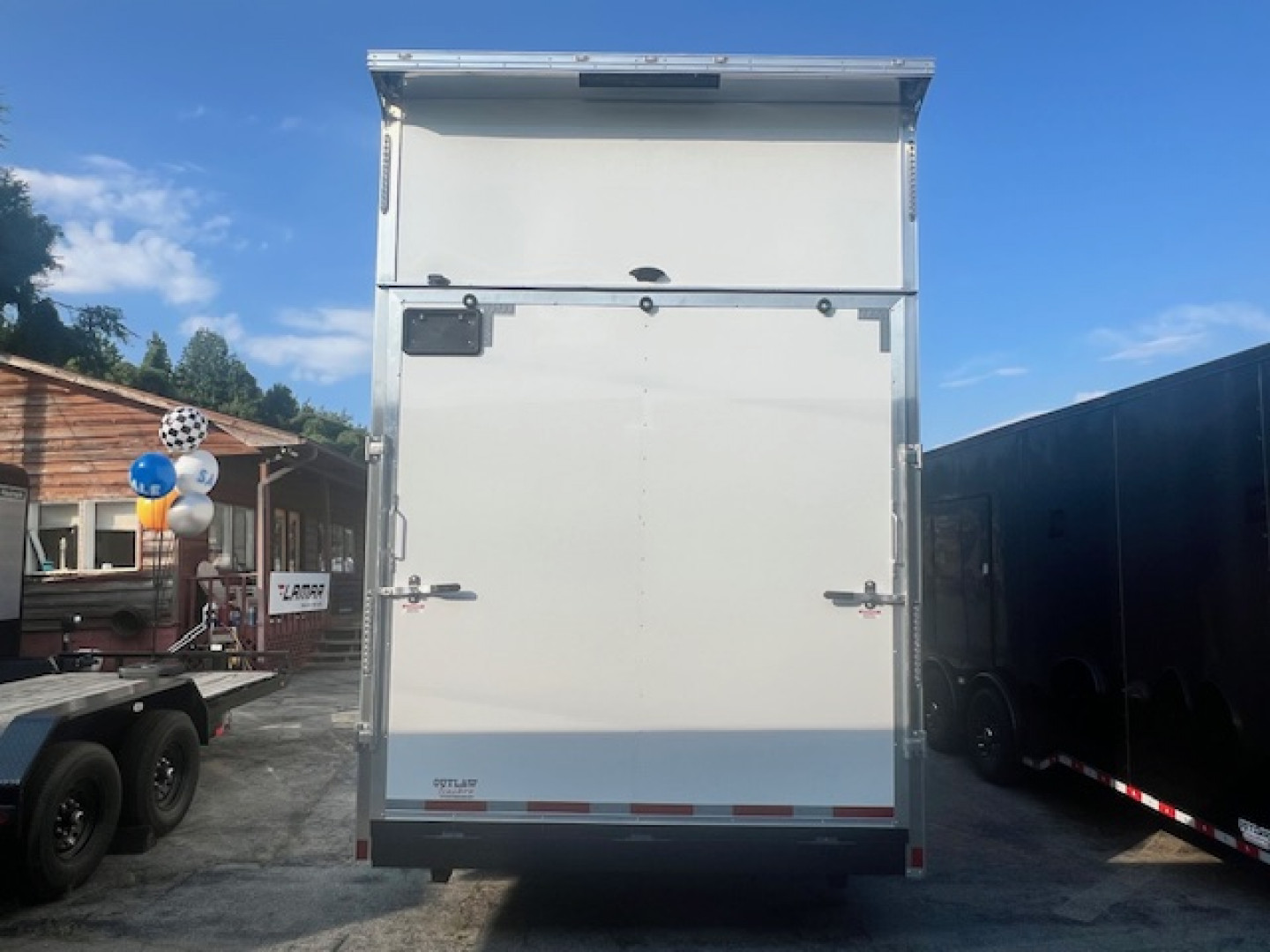 New 2025 Outlaw Trailers 8.5' x 30' Stacker Race Trailer Cargo / Enclosed Trailer