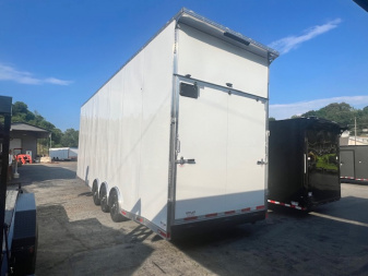 New 2025 Outlaw Trailers 8.5' x 30' Stacker Race Trailer Cargo / Enclosed Trailer