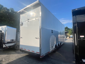 New 2025 Outlaw Trailers 8.5' x 30' Stacker Race Trailer Cargo / Enclosed Trailer