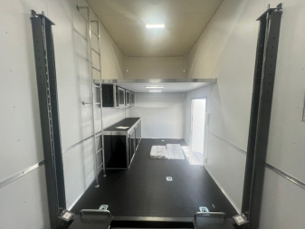 New 2025 Outlaw Trailers 8.5' x 30' Stacker Race Trailer Cargo / Enclosed Trailer