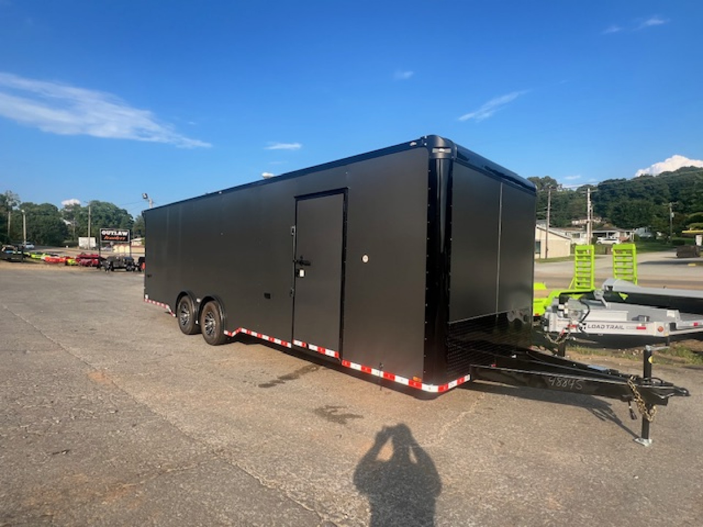 New 2025 Outlaw Trailers 8.5' x 28' Enclosed Race Trailer Cargo / Enclosed Trailer