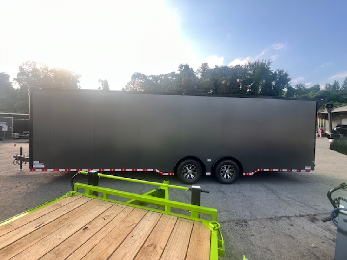 New 2025 Outlaw Trailers 8.5' x 28' Enclosed Race Trailer Cargo / Enclosed Trailer
