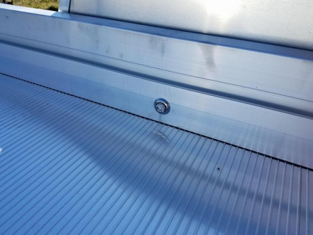 New 6.5' x 12.5' ALUMA UTR12 UTV Trailer, 3K GVWR ***w/ Built-in Tool Box & Pull Out Ramp