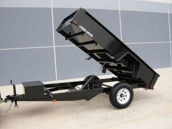 New 5' x 8' B-Wise Low Profile Dump Trailer, 5K GVWR **Single Axle w/Brakes