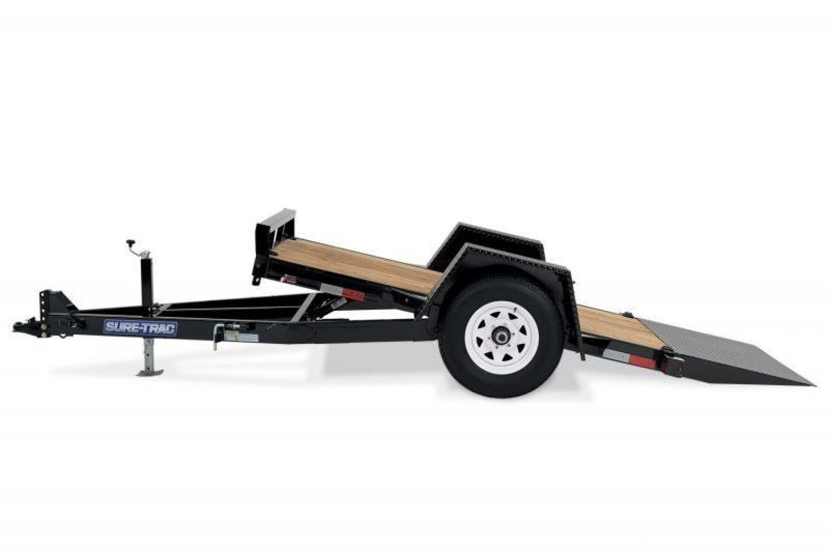 New 6.5 x 12 Sure-Trac Single-Axle Tilt Bed Equipment Trailer, 7.8k GVWR