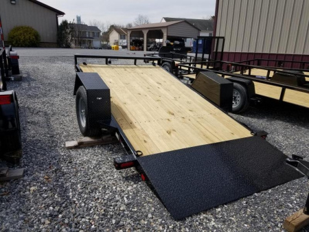 New 6.5 x 12 Sure-Trac Single-Axle Tilt Bed Equipment Trailer, 7.8k GVWR