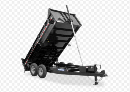 New 6 x 10 Sure-Trac Low-Pro Telescopic Dump Trailer 10k
