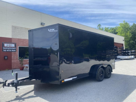 New 7 x 16 Look Element Se V-Nose Cargo Blackout Package 7k