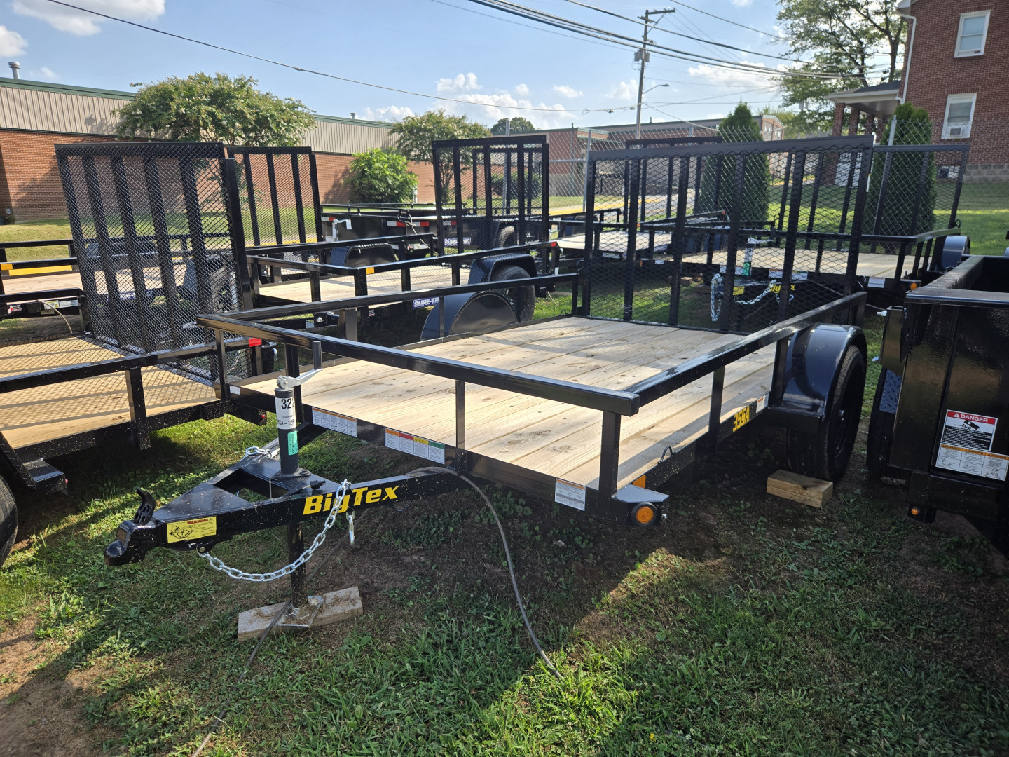 New 6'5" x 10 Big Tex 35SA Utility Trailer, 3k GVWR ***w/ Spring Assist Gate, Spare Mount