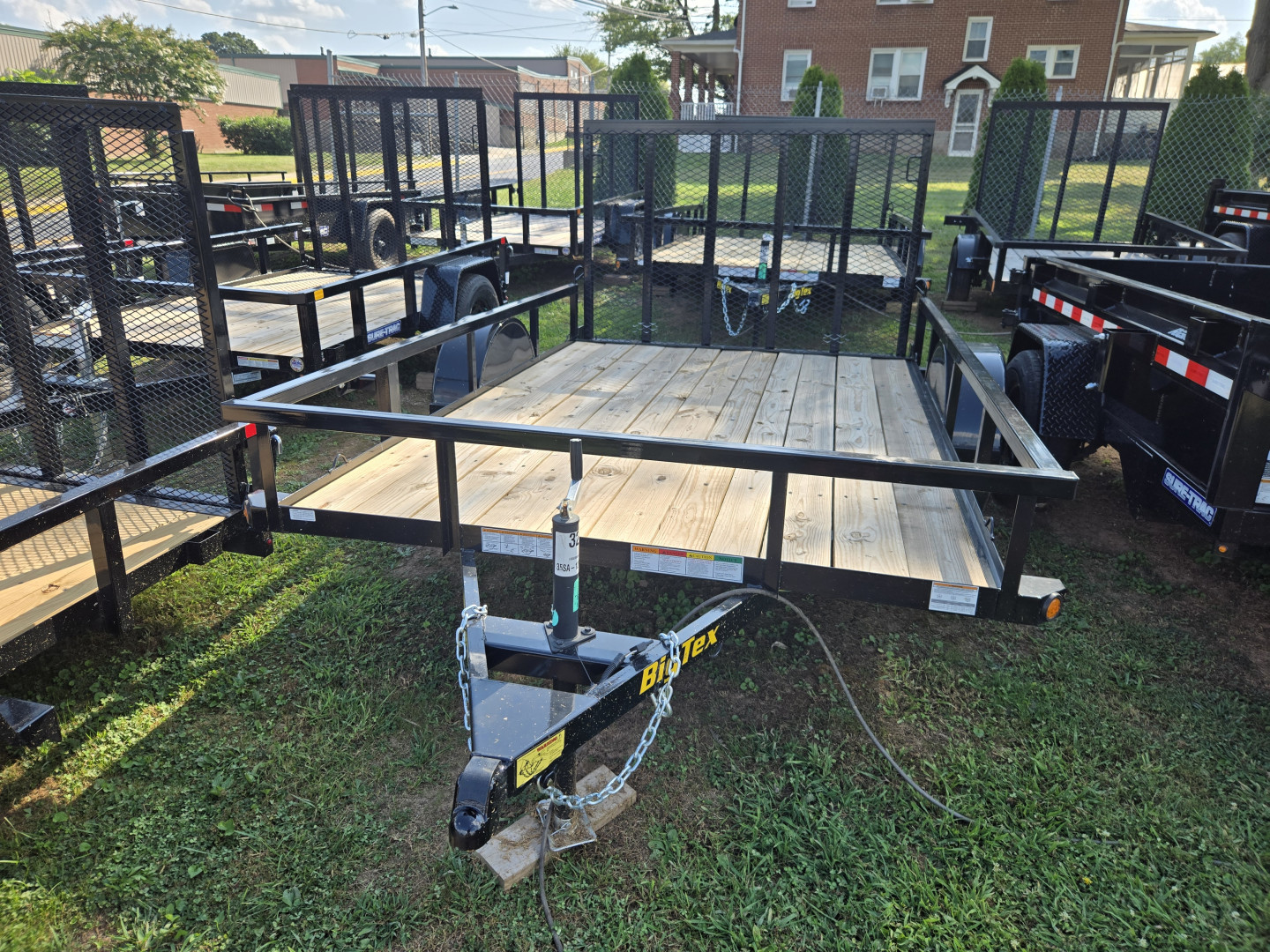 New 6'5" x 10 Big Tex 35SA Utility Trailer, 3k GVWR ***w/ Spring Assist Gate, Spare Mount