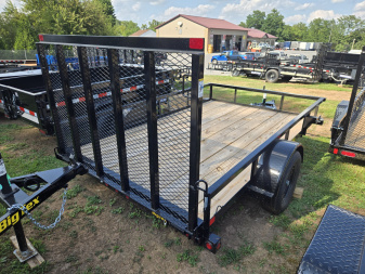 New 6'5" x 10 Big Tex 35SA Utility Trailer, 3k GVWR ***w/ Spring Assist Gate, Spare Mount