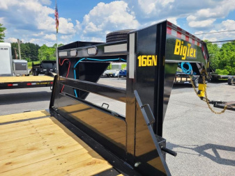 New 8.5 x 30 (25+5) Big Tex 16GN Gooseneck Deck Over Equipment Trailer, 17.5k  **w/Mega Ramps & Spare Tire Assy